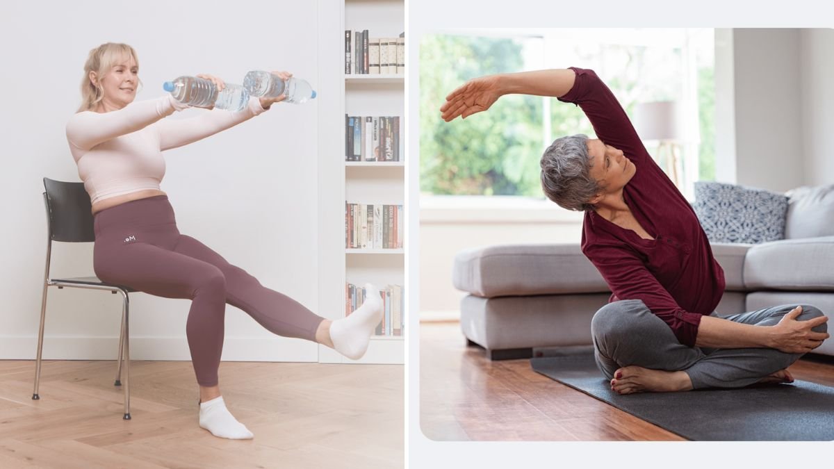 One Chair Weight Loss Move to Flatten Stomach and Lose Thigh Fat at Home