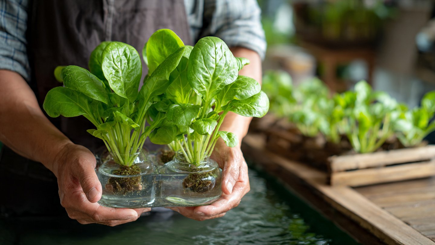 Discover the Easy Method to Grow Spinach in Water for a Thriving Home Garden