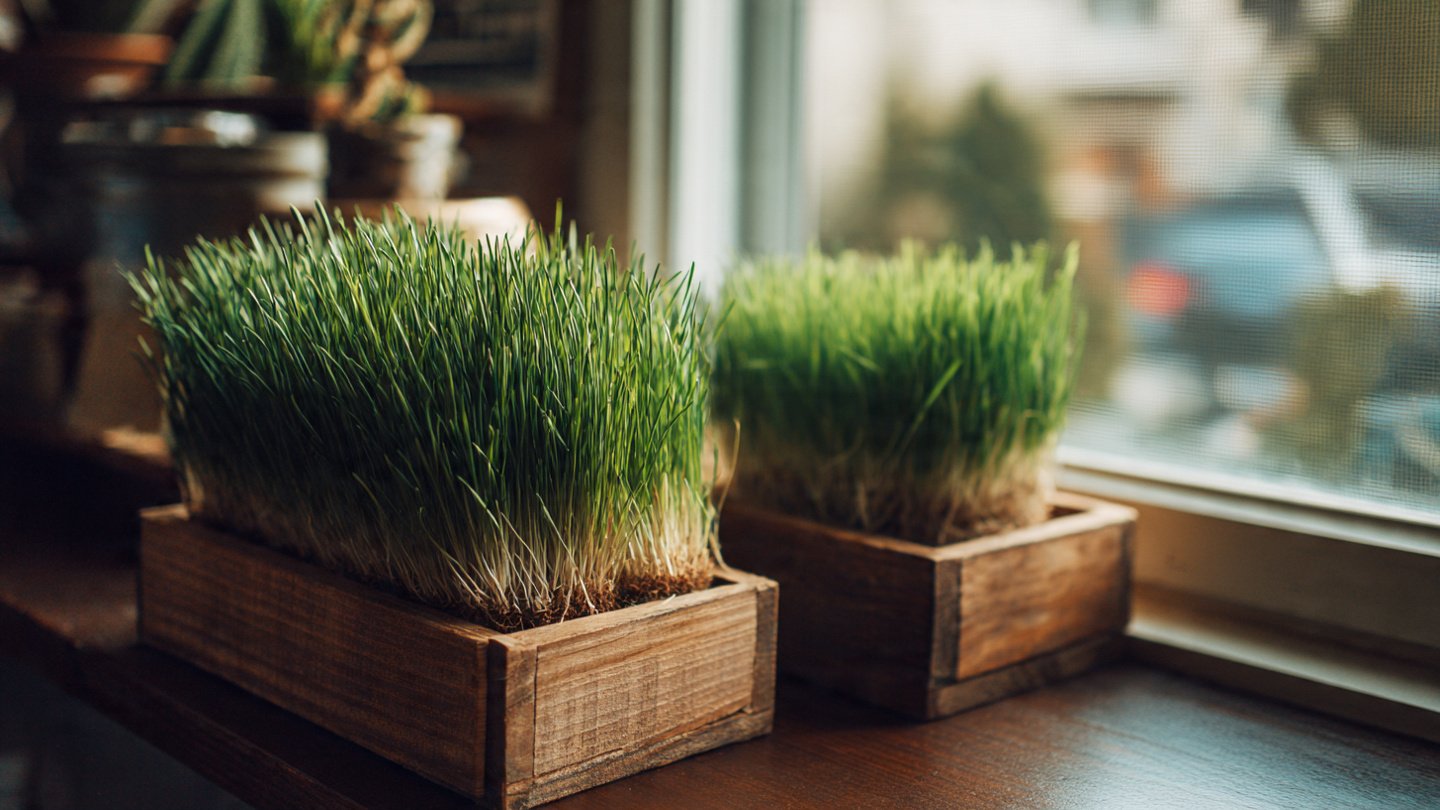 How to Efficiently Use the Easy Method to Grow Wheatgrass Indoors