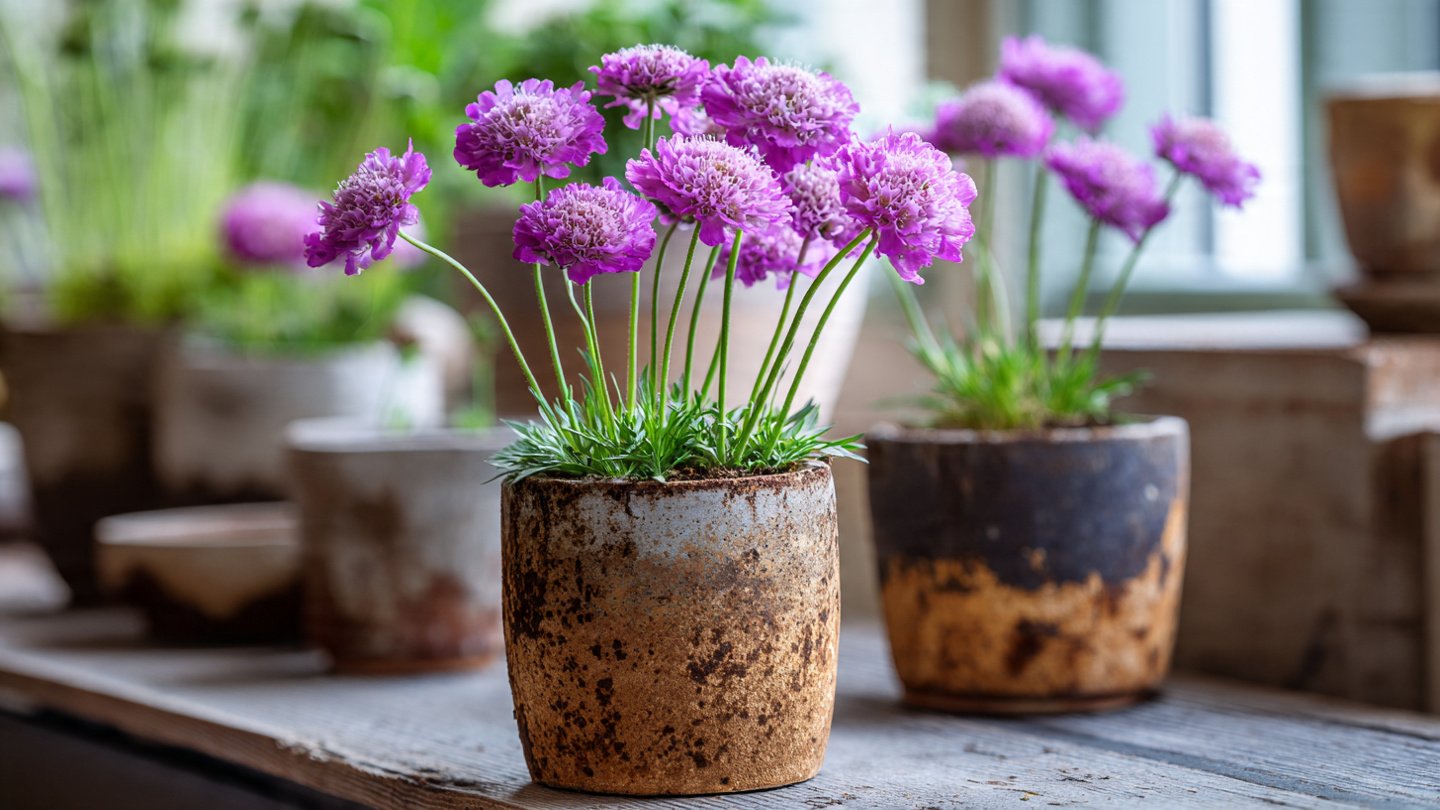 How to Easily Grow Scabiosa in Pots with This Simple Hack