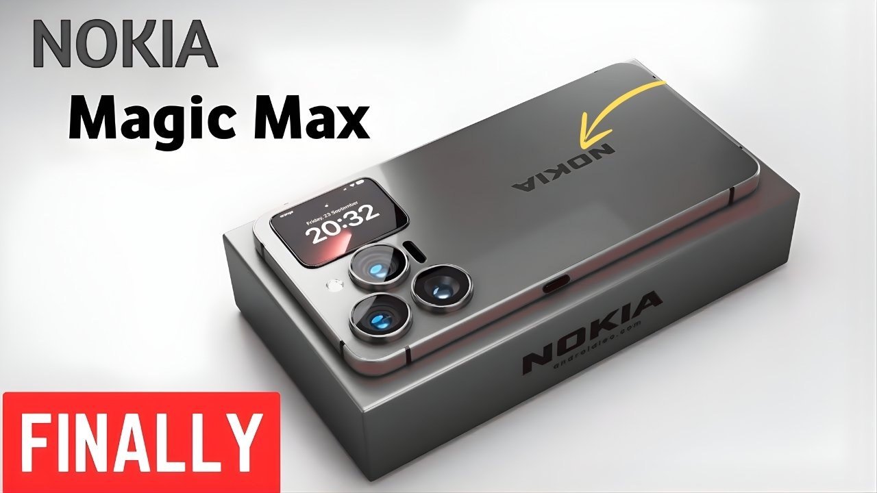 Nokia Magic Max 5G – Luxury design smartphone with 5500mAH powerhouse, camera is 200MP