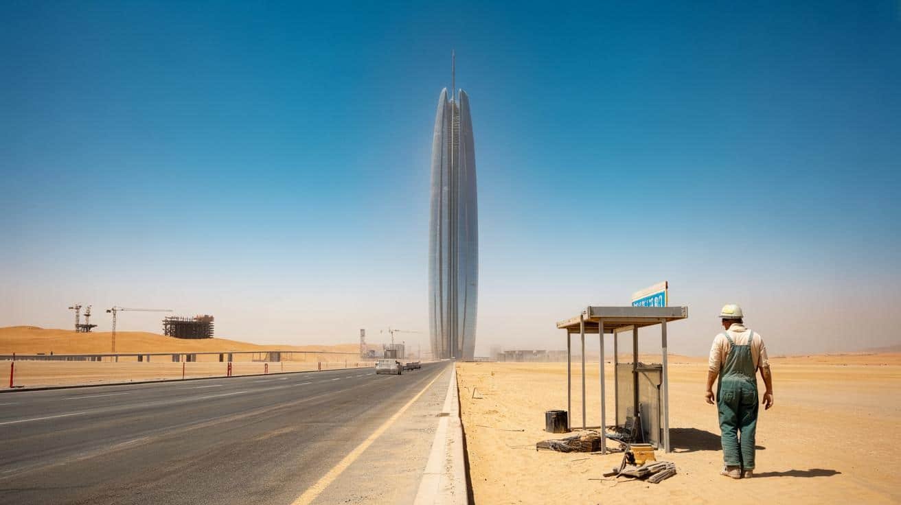 A 1km tower in the desert is not progress it is a farewell letter to common sense