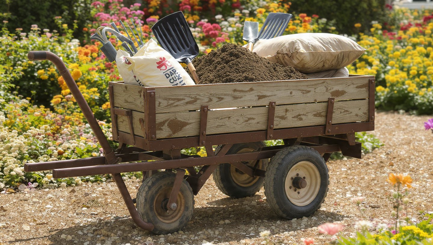 Is a Garden Cart the Secret to Effortlessly Transporting Heavy Loads?