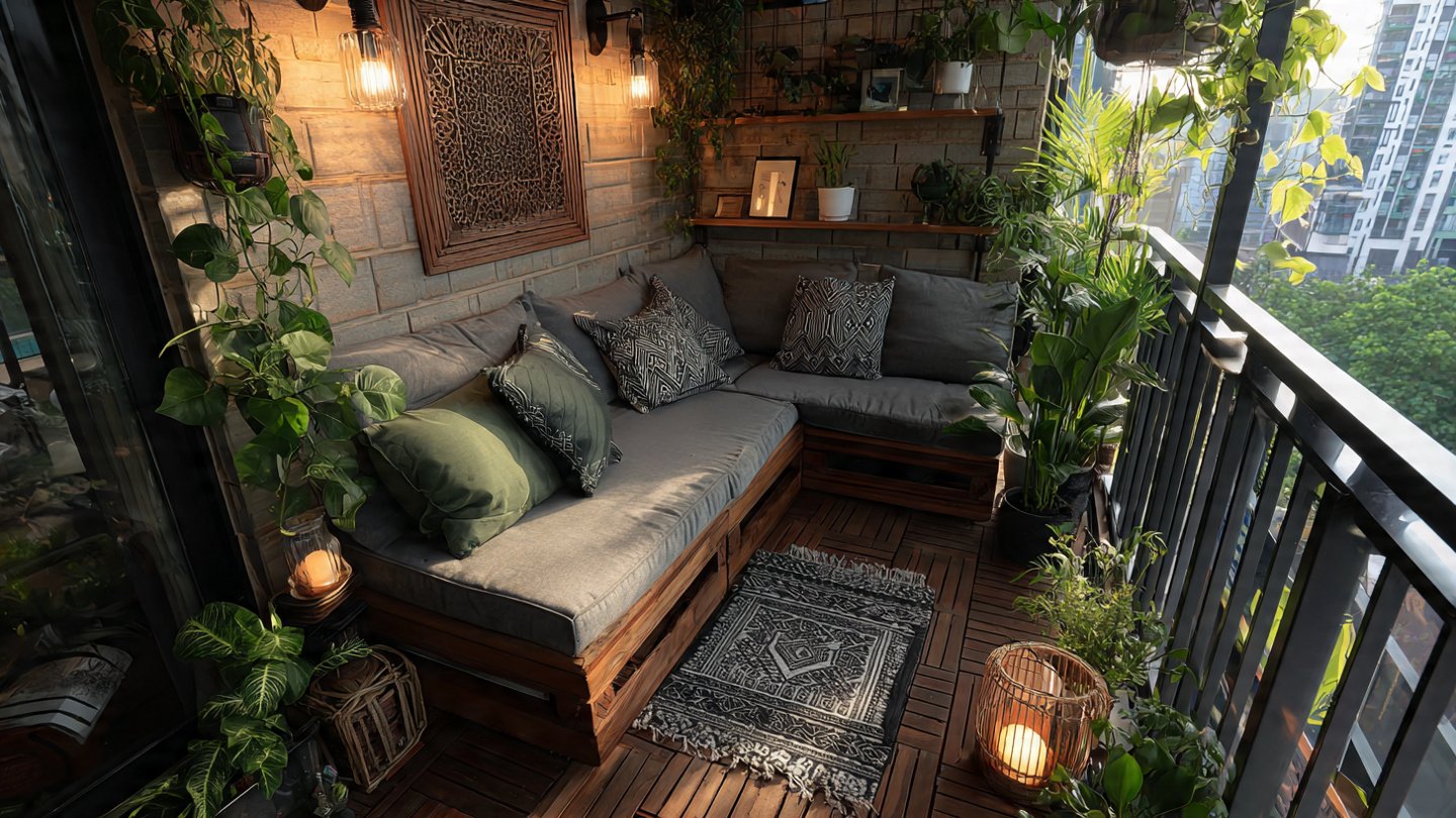 How Can You Transform a Narrow Balcony into a Spacious Retreat?