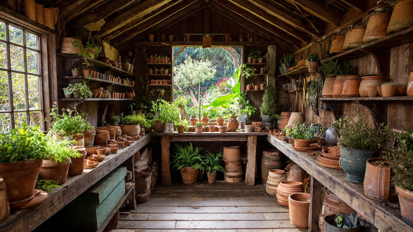How Can You Achieve a Perfectly Organized Potting Shed?