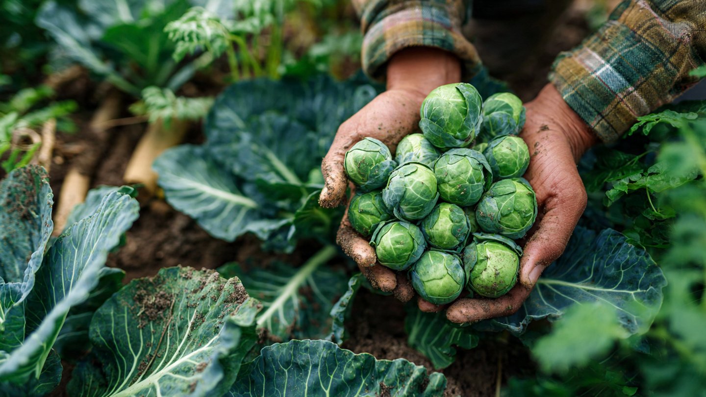 How Can You Achieve a Perfect Crop of Brussels Sprouts Without Any Tricks?