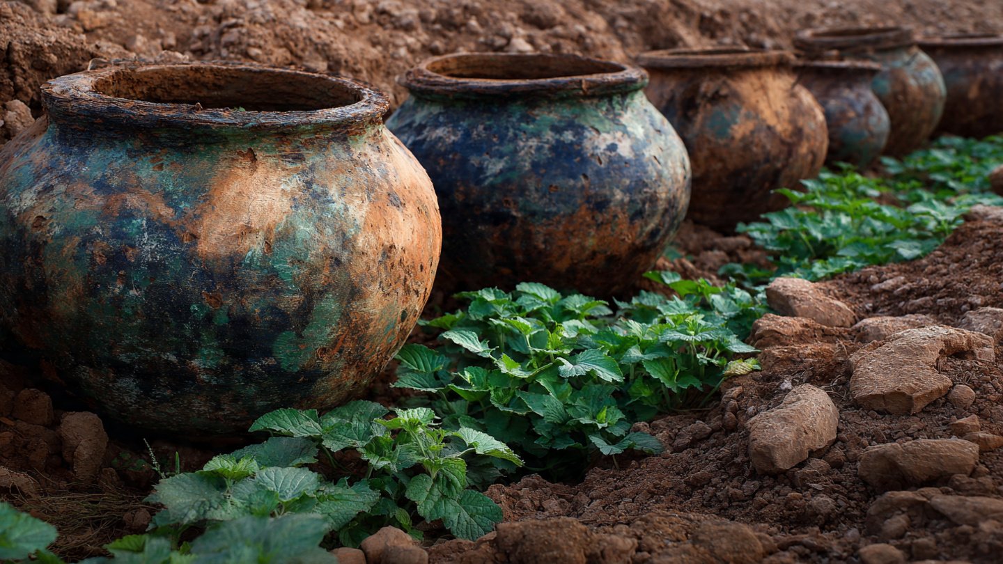 Ancient Clay Pot Irrigation System Endures as Timeless Solution for Modern Agriculture