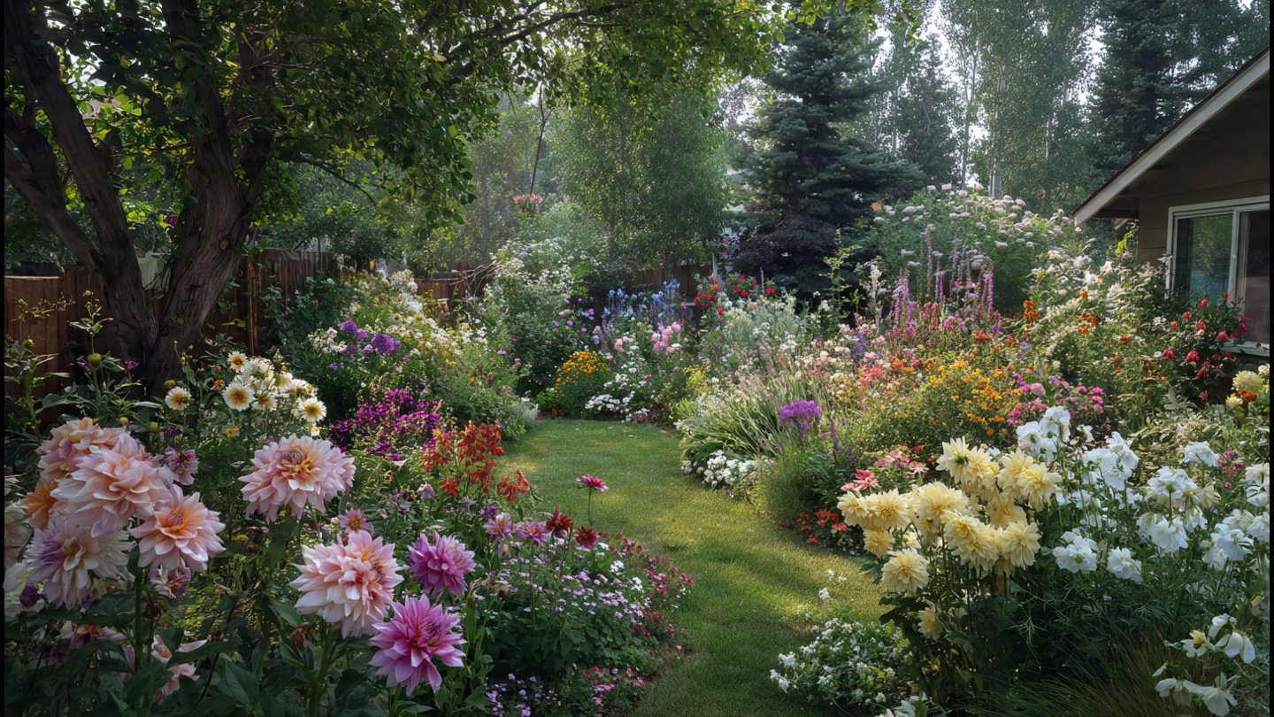 Which Flowers Thrive in a Low Maintenance Backyard?
