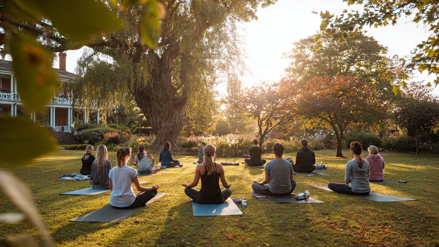 How Can Your Garden Enhance Your Morning Yoga Experience?