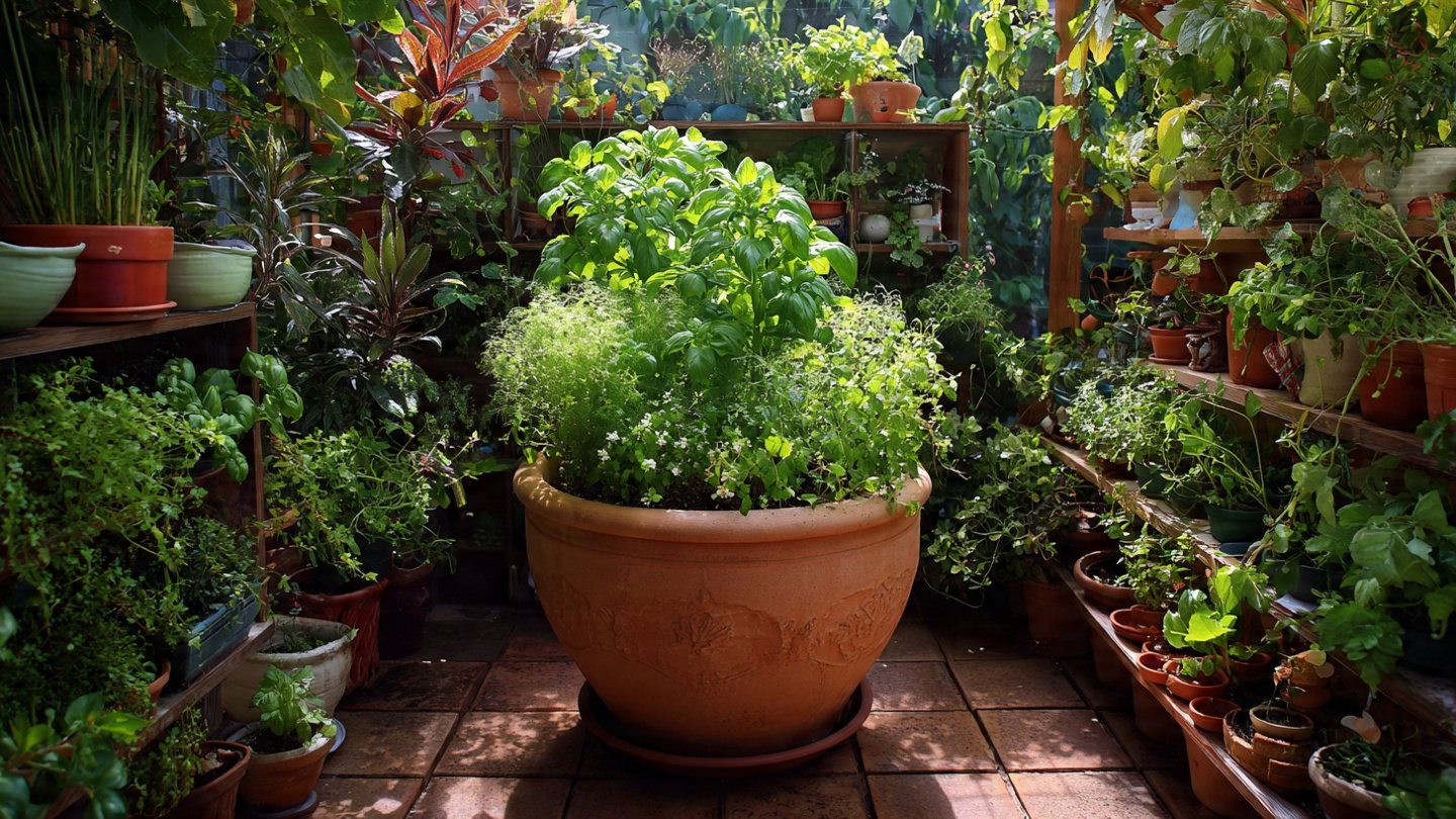 How Can You Grow a Pizza Garden in One Large Pot?