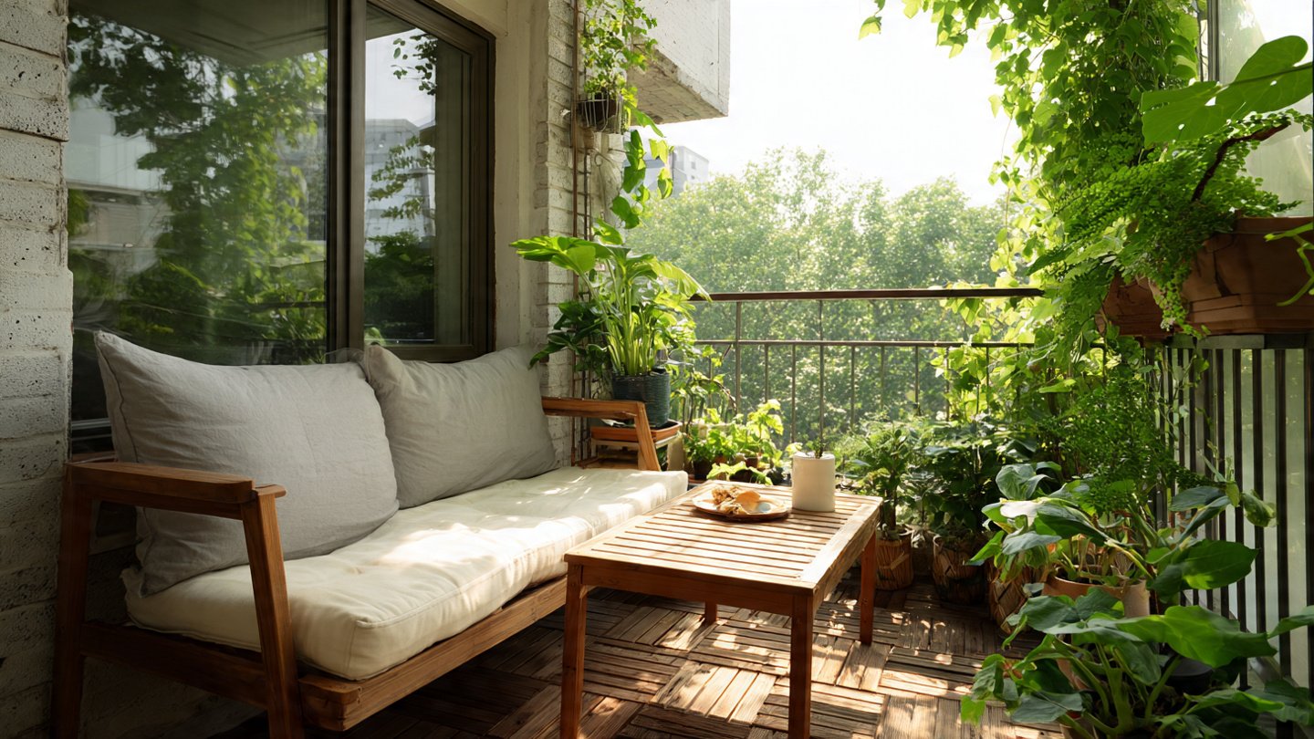 How to Create a Natural-Looking Balcony Garden
