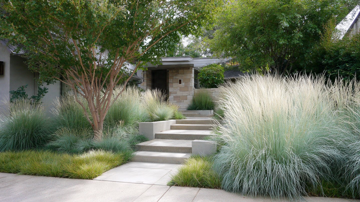 How Can Planting Blue Oat Grass Transform Your Space with a Modern Vibe?