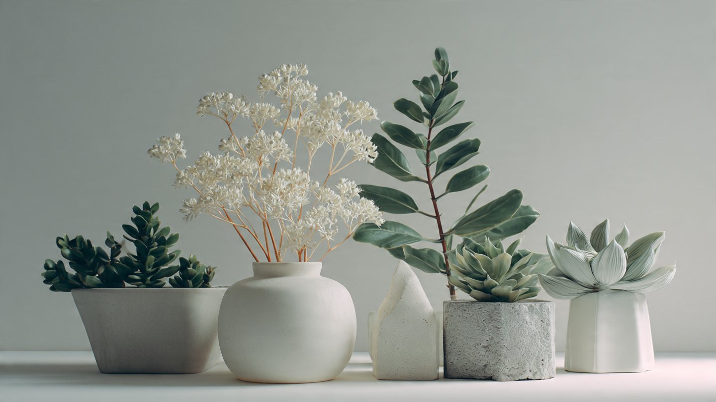 Which Plants Enhance a Minimalist White Aesthetic Most Beautifully?
