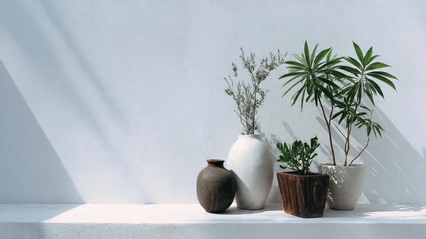 Which Plants Enhance a Minimalist White Aesthetic Most Beautifully?