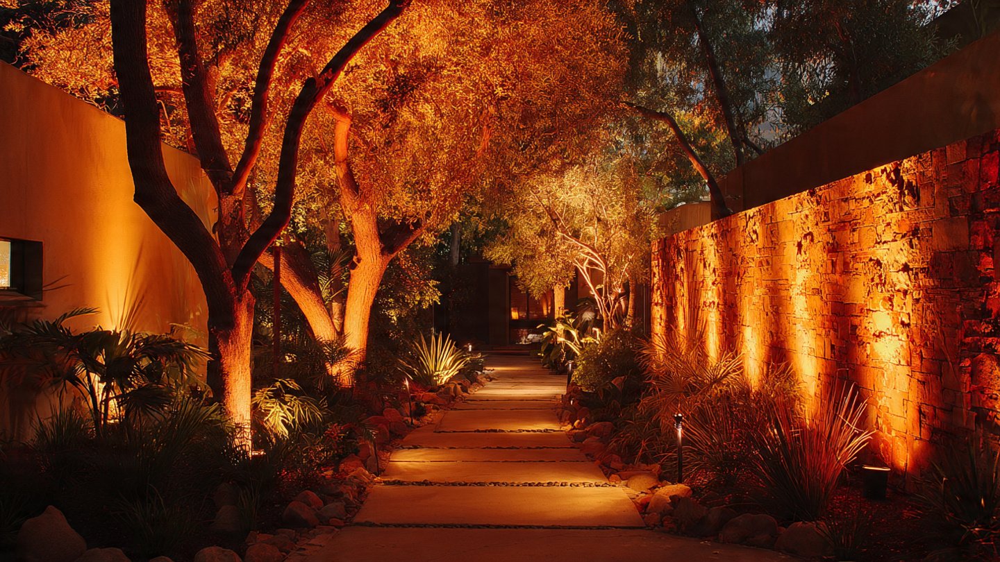 Why Do Professional Stagers Rely on Warm Amber Outdoor Lighting?