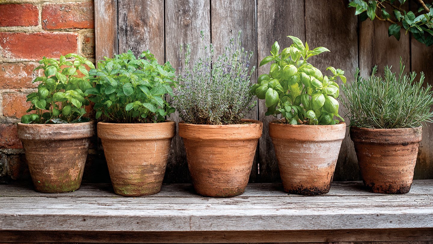 Why Are These Terracotta Pots Becoming the Go-To Choice for Growing Herbs?