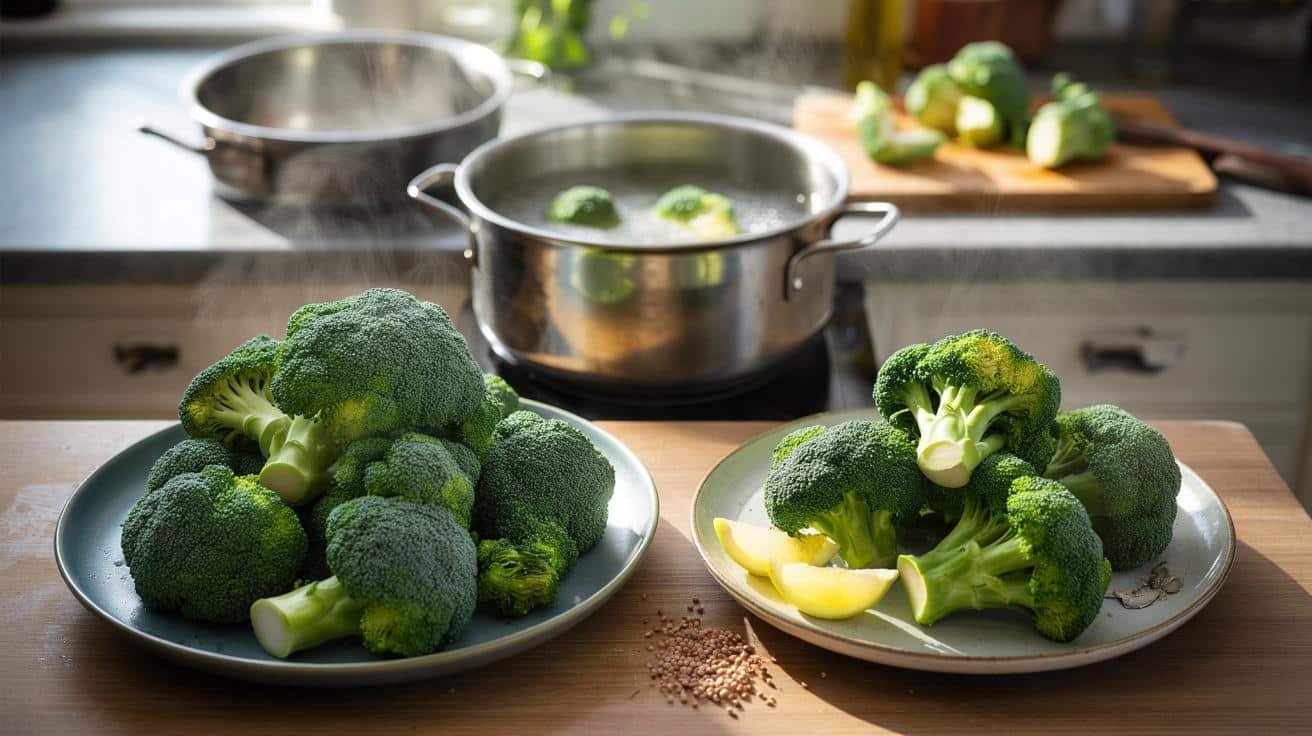 Neither boiled nor raw : the best way to cook broccoli to preserve maximum antioxidant vitamins